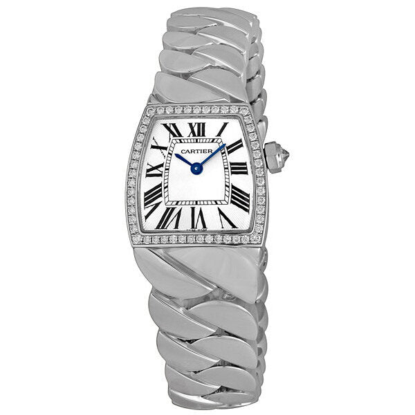 Cartier La Dona Diamond 18kt White Gold Ladies Watch #WE60039G - Watches of America