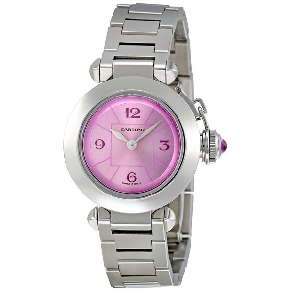 Cartier Miss Pasha Stainless Steel Watch #W3140023 - Watches of America