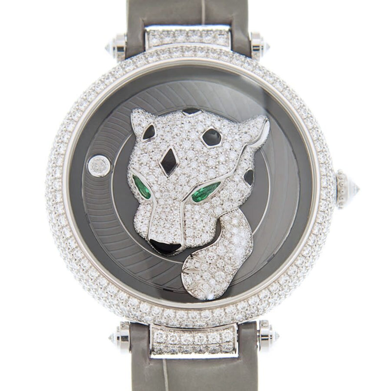 Cartier Panthere Joueuse de Cartier Automatic Diamond Grey Dial Ladies Watch #HPI01105 - Watches of America #2