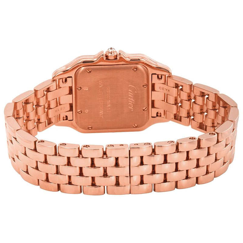 Cartier Panthere de Cartier Silver Dial 18kt Rose Gold Ladies Watch #WJPN0009 - Watches of America #3