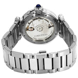 Cartier Pasha Automatic Silver Dial Ladies Watch #WSPA0013 - Watches of America #3
