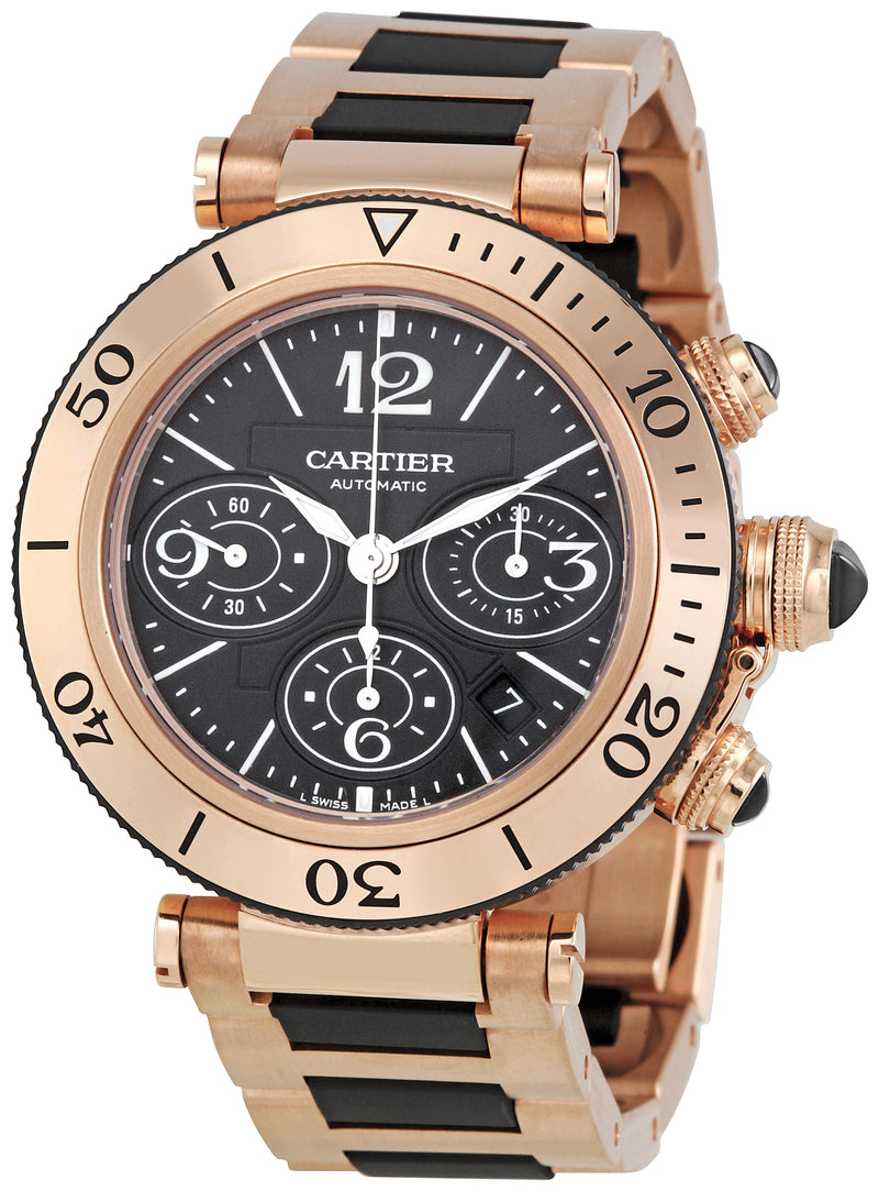 Cartier Pasha Seatimer Chronograph Men's Watch #W301980M - Watches of America