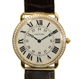 Cartier Ronde Louis Hand Wind Diamond Ladies Watch #WR000451 - Watches of America #2