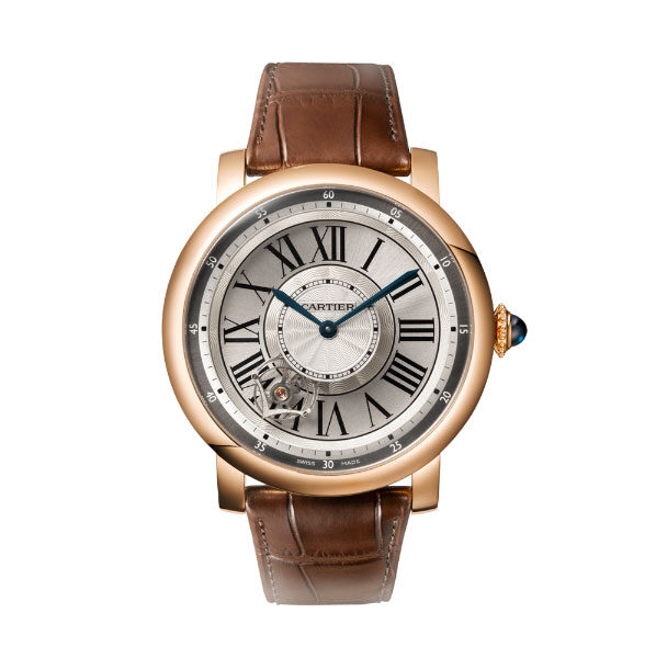 Cartier Rotonde de Cartier Astrotourbillon 18 kt Rose Gold Men's Watch #W1556205 - Watches of America