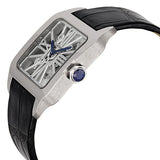 Cartier Santos-Dumont Skeleton Dial 18 kt White Gold Men's Watch #W2020033 - Watches of America #2