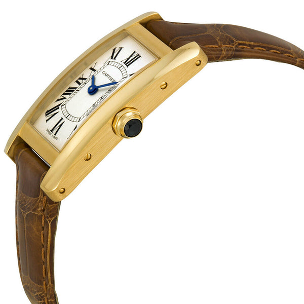 Cartier Tank Americaine 18kt Yellow Gold Ladies Watch #W2601556 - Watches of America #2