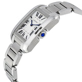 Cartier Tank Anglaise Silver Dial Ladies Watch #W5310044 - Watches of America #2