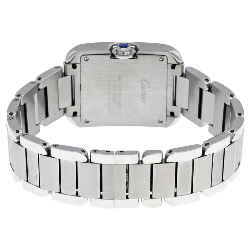 Cartier Tank Anglaise Silver Dial Ladies Watch #W5310044 - Watches of America #3