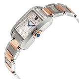 Cartier Tank Anglaise Silver Dial Ladies Watch #WT100032 - Watches of America #2