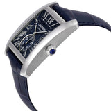 Cartier Tank MC Blue Dial Stainless Steel Men's Watch #WSTA0010 - Watches of America #2