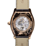 Cartier Tortue Silver Dial Brown Leather Diamond Automatic Men's Watch #WA503951 - Watches of America #4