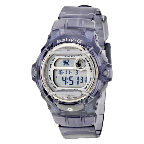 Casio Baby G Digital Dial Transparent Resin Ladies Watch #BG169R-8 - Watches of America