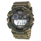 Casio G Shock Classic Brown Camouflage Resin Men's Watch #GD120CM-5CR - Watches of America