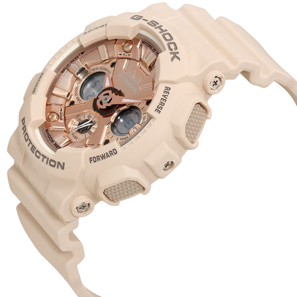 Casio G-Shock Rose Gold-Tone Dial Unisex Watch #GMA-S120MF-4ACR - Watches of America #2