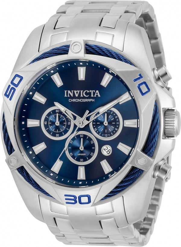 Invicta Bolt Chronograph Quartz Blue Dial Men's Watch 32373