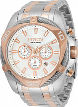 Invicta Bolt Chronograph Quartz Silver Dial Men's Watch 34134