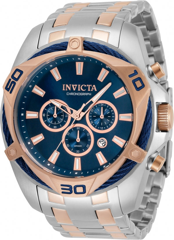 Invicta Bolt Chronograph Quartz Blue Dial Men's Watch 34133
