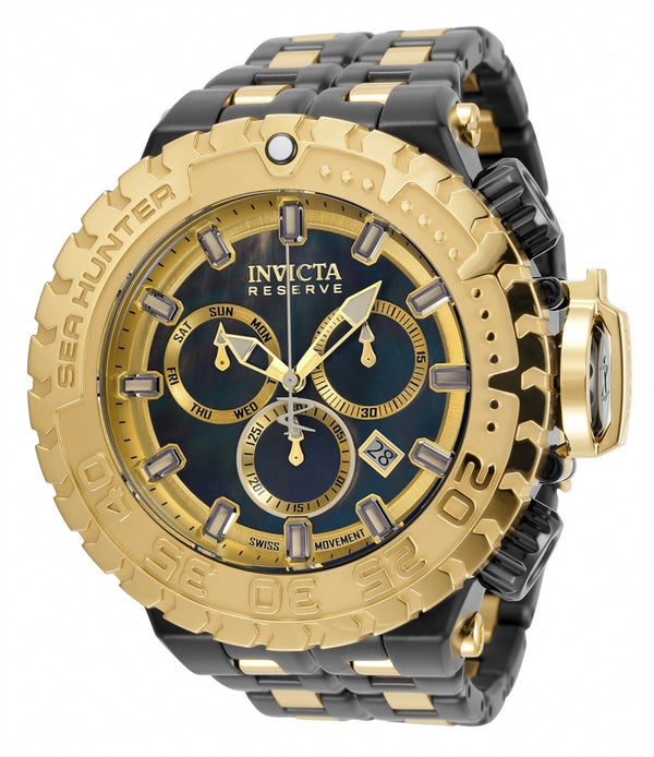 Invicta Sea Hunter Reloj cronógrafo de cuarzo para hombre 34597