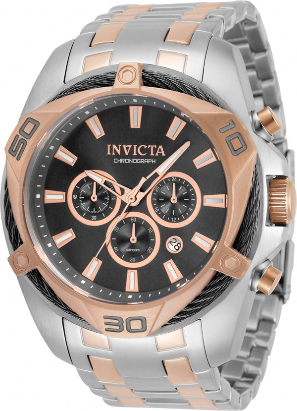 Invicta Bolt Chronograph Quartz Grey Dial Men's Watch 34135
