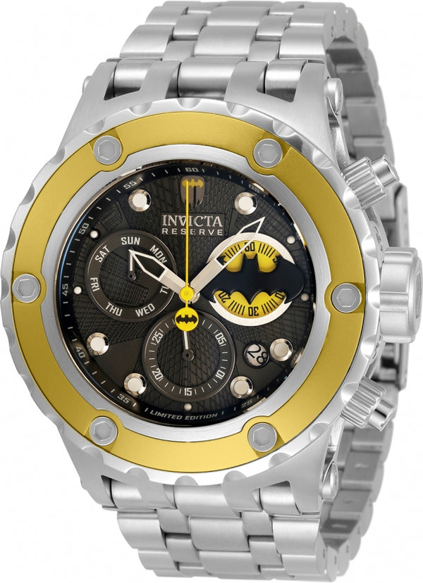 Invicta DC Comics Batman Limited Edition Chronograph Quartz Men's Watch 33814
