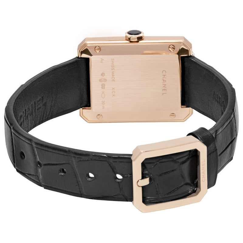 Chanel Boy-Friend Ladies 18K Beige Gold Watch #H4886 - Watches of America #3
