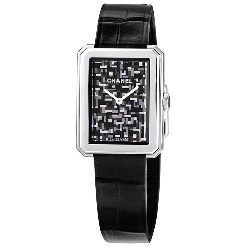 Chanel Boy·Friend Tweed Small Quartz Ladies Watch #H6127 - Watches of America