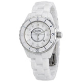 Chanel  J12 Diamonds Ladies Watch#H1628 - Watches of America