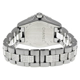 Chanel J12 Automatic Grey Dial Titanium and Ceramic Ladies Watch #H3106 - Watches of America #3