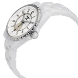 Chanel J12 Automatic White Dial Ceramic Unisex Watch #H3837 - Watches of America #2
