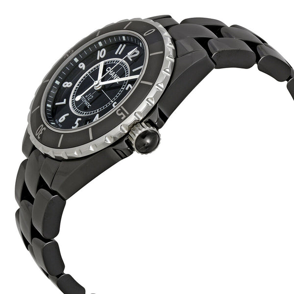 Chanel J12 Black Ceramic Automatic Midsize Unisex Watch #H0685 - Watches of America #2