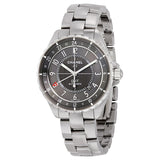 Chanel J12 Chromatic GMT Automatic Charcoal Titanium Ceramic Watch #H3099 - Watches of America
