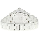 Chanel J12 Diamond White Ceramic Ladies Watch #H0967 - Watches of America #3