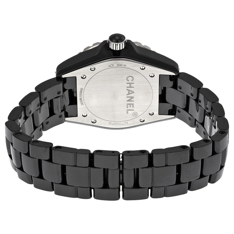 Chanel J12 Diamonds Black Dial Unisex Watch #H1626 - Watches of America #3