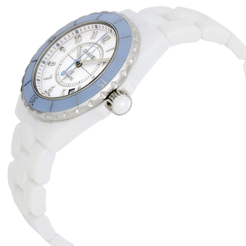 Chanel J12 Soft Blue Automatic Ladies Watch #H4341 - Watches of America #2