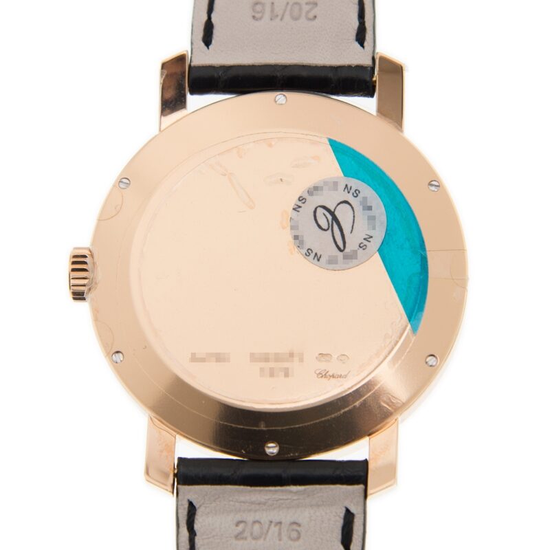 Chopard Classic 18k Rose Gold Diamond Bezel Men's Watch #171278-5004 - Watches of America #3