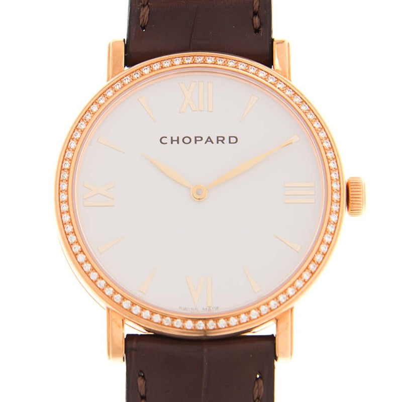 Chopard Classic Automatic Diamond White Dial Unisex Watch #173154-5201 - Watches of America #2