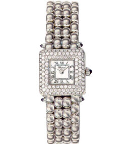 Chopard Classic Diamond 18kt White Gold Ladies Watch #10/6115-23 - Watches of America