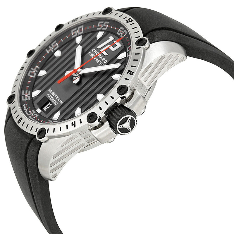 Chopard Classic Racing Superfast Automatic Black Dial Black Rubber Strap Men's Watch  RBK #168536-3001 - Watches of America #2