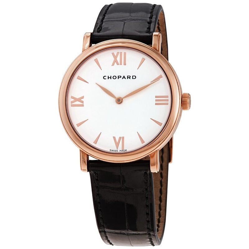 Chopard Classic White Dial Ladies Watch #163154-5201-BLK - Watches of America