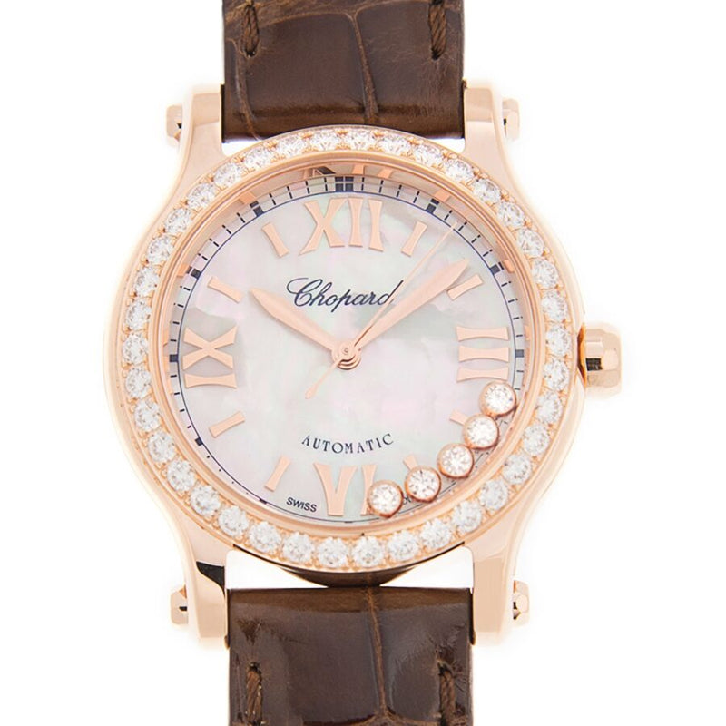 Chopard Happy Sport Automatic Diamond Ladies Watch #274893-5010 - Watches of America #2
