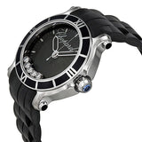 Chopard Happy Sport Floating Diamonds Black Dial Ladies Watch #278551-3002 - Watches of America #2