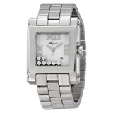 Chopard Happy Sport II White Dial Stainless Steel Ladies Watch #278496-3001 - Watches of America