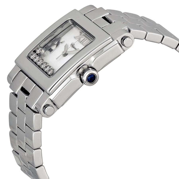 Chopard Happy Sport II White Dial Stainless Steel Ladies Watch #278496-3001 - Watches of America #2