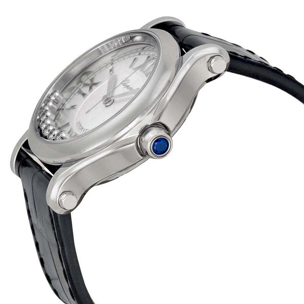 Chopard Happy Sport Automatic Silver Dial Ladies Watch #278559-3001 - Watches of America #2