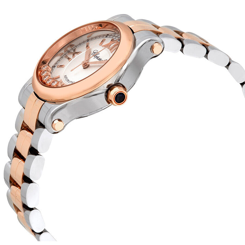 Chopard Happy Sport Automatic Silver Dial Ladies Watch #278573-6002 - Watches of America #2