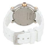 Chopard Happy Sport Silvertone Guilloche Dial Ladies Watch #278551-6002 - Watches of America #3
