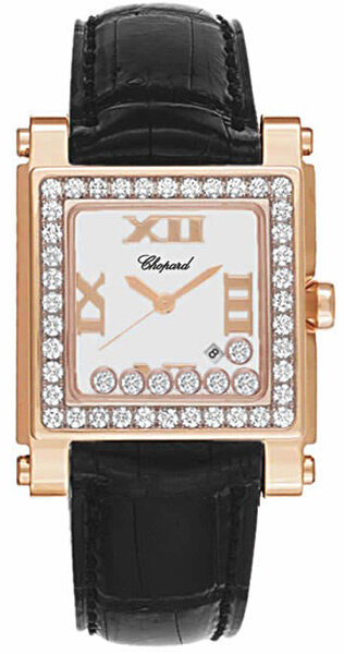 Chopard Happy Sport Square Watch #275321-5002 - Watches of America