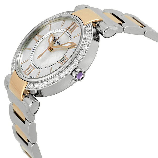Chopard Imperiale Silver Dial Steel and Rose Gold Ladies Watch #388532-6004 - Watches of America #2