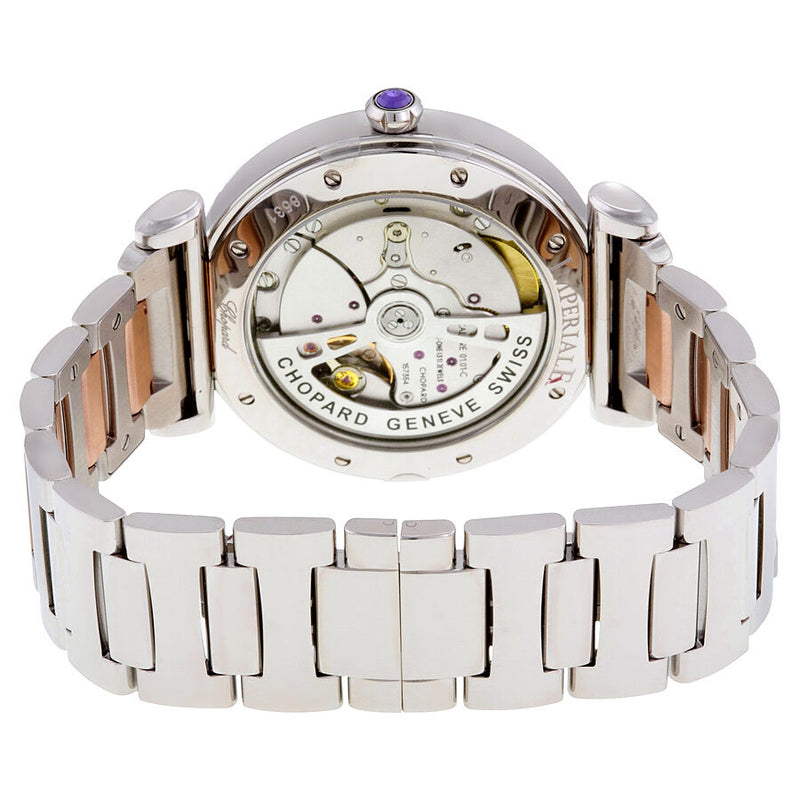 Chopard Imperiale Silver Mother of Pearl Dial Stainless Steel and Rose Gold Men's Watch #388531-6007 - Watches of America #3