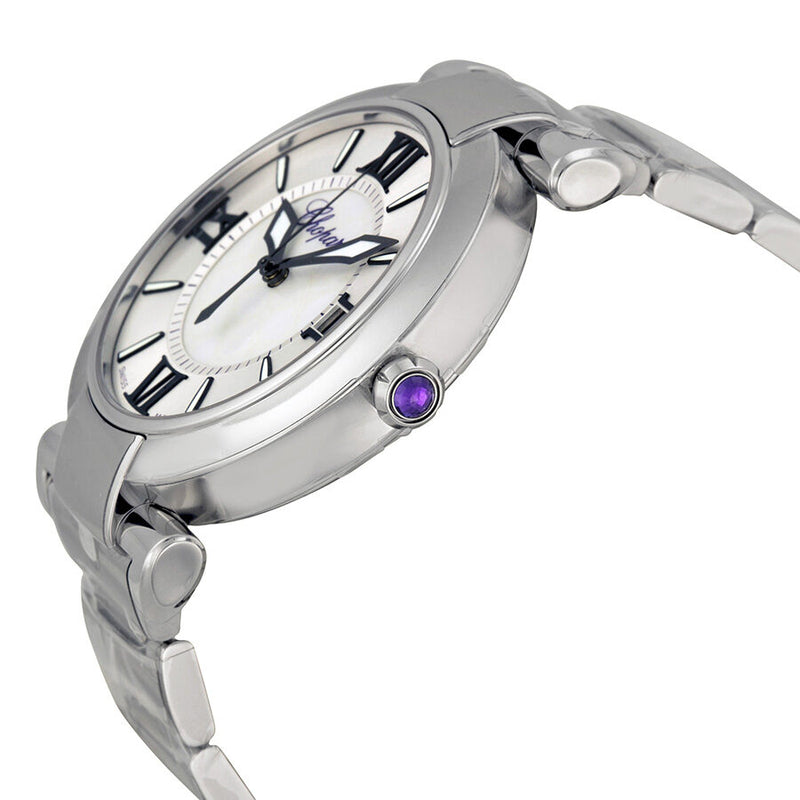Chopard Imperiale Silver Mother of Pearl Dial Stainless Steel Men's Watch #388531-3011 - Watches of America #2